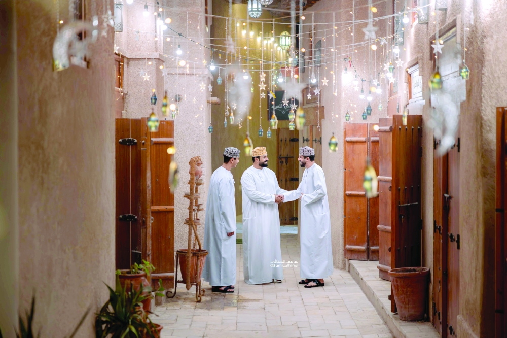 Children of Bahla celebrate on Laylat Al Aqba