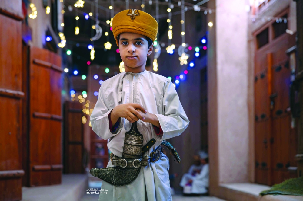 Children of Bahla celebrate on Laylat Al Aqba