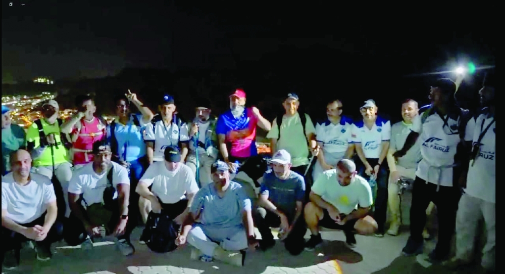 Oman Hikers making the most of Ramadhan evenings