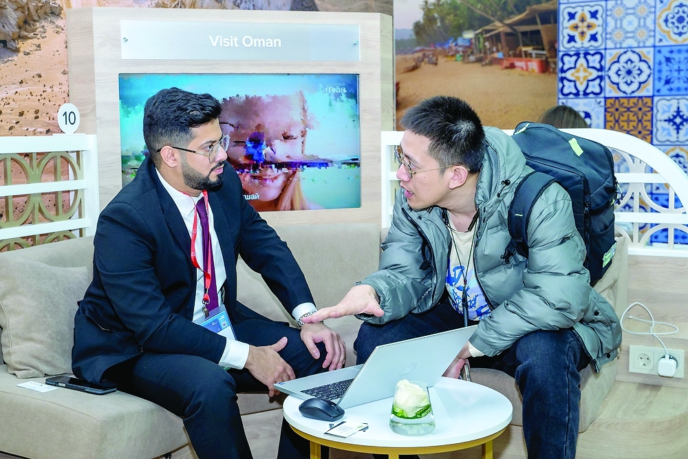 Oman's presence at the event includes a pavilion featuring ten Omani tourism companies.