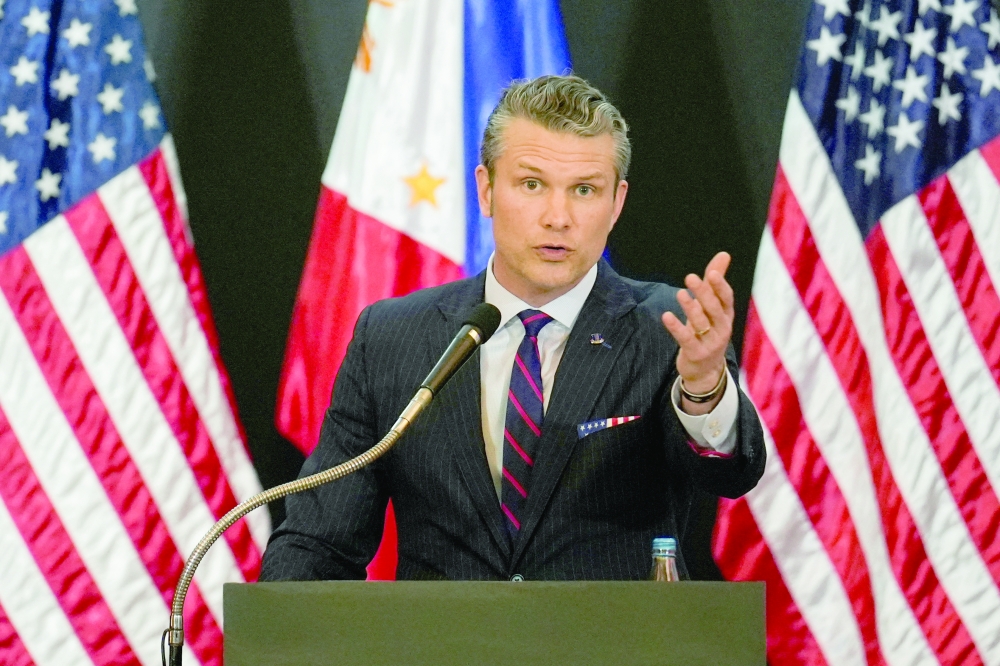 US Defence Secretary Pete Hegseth