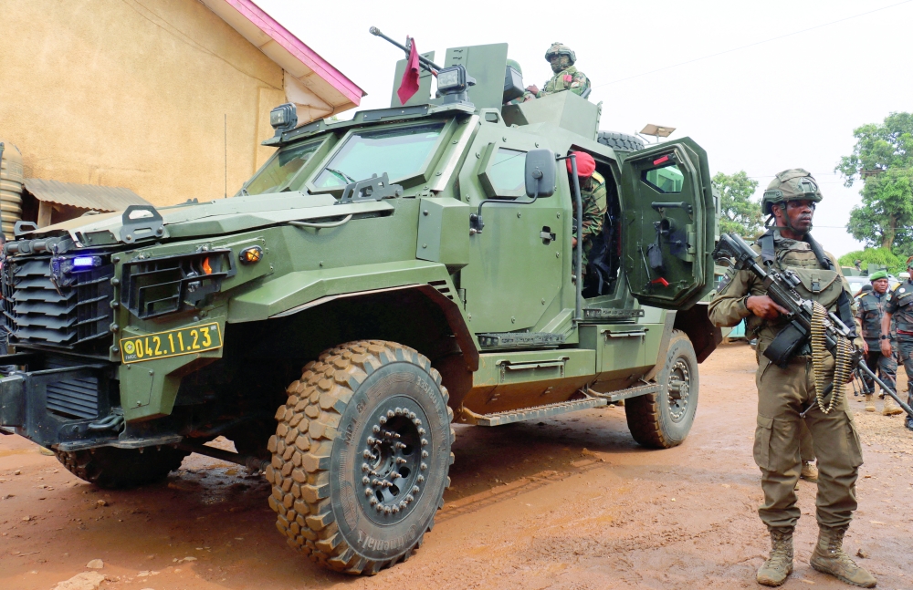 Congolese soldiers from the Armed Forces of the Democratic Republic of the Congo. — REUTERS