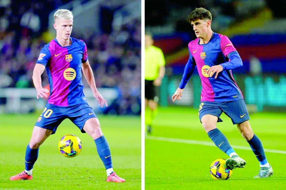 Dani Olmo and Pau Victor