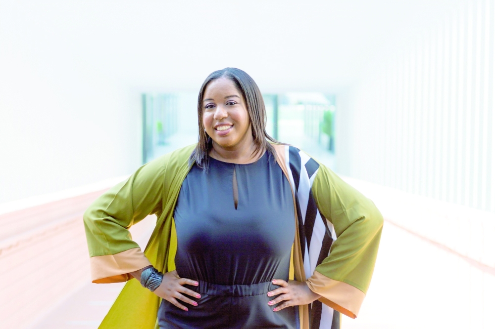 Nicole Brewer, lecturer from Nizwa