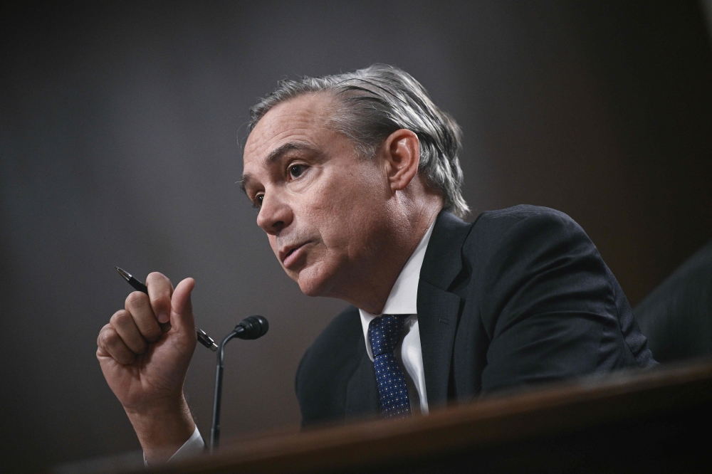 Boeing CEO Kelly Ortberg testifies before the Senate Committee on Commerce, Science, and Transportation