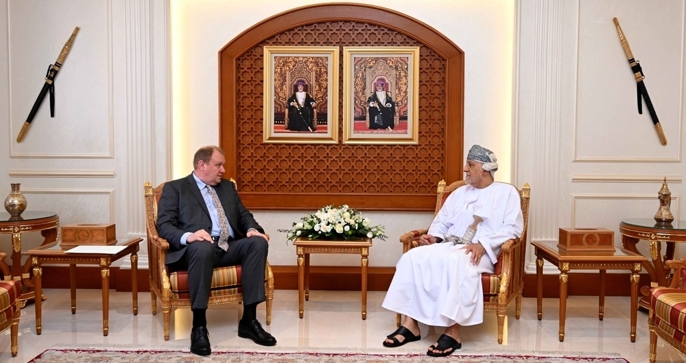 HH Sayyid Shihab bin Tarik Al Said holds talks with Oleg Vladimirovich Levin
