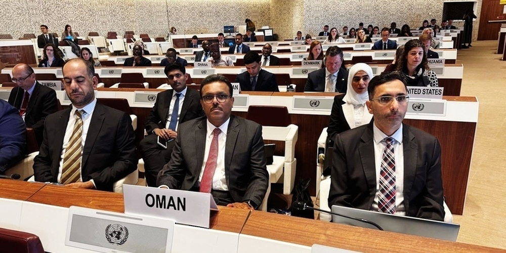 Oman delegation at the session of the Commission on Science and Technology for Development in Geneva
