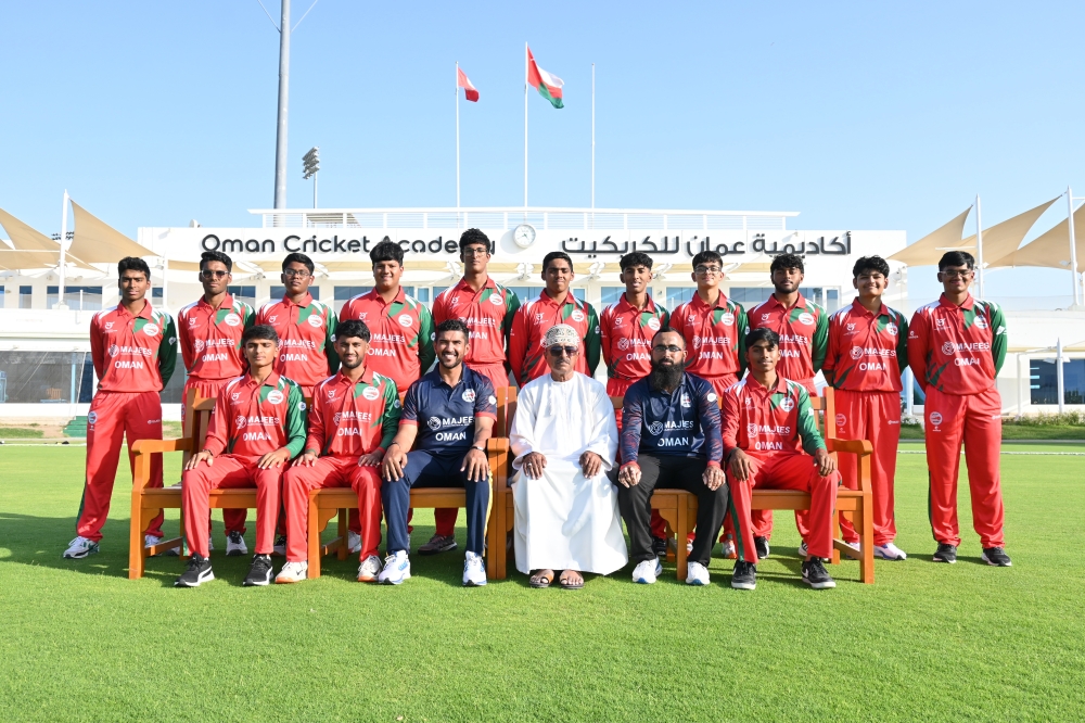 Oman U19 Squad - ICC U19 CWC Asia Qualifiers 2025