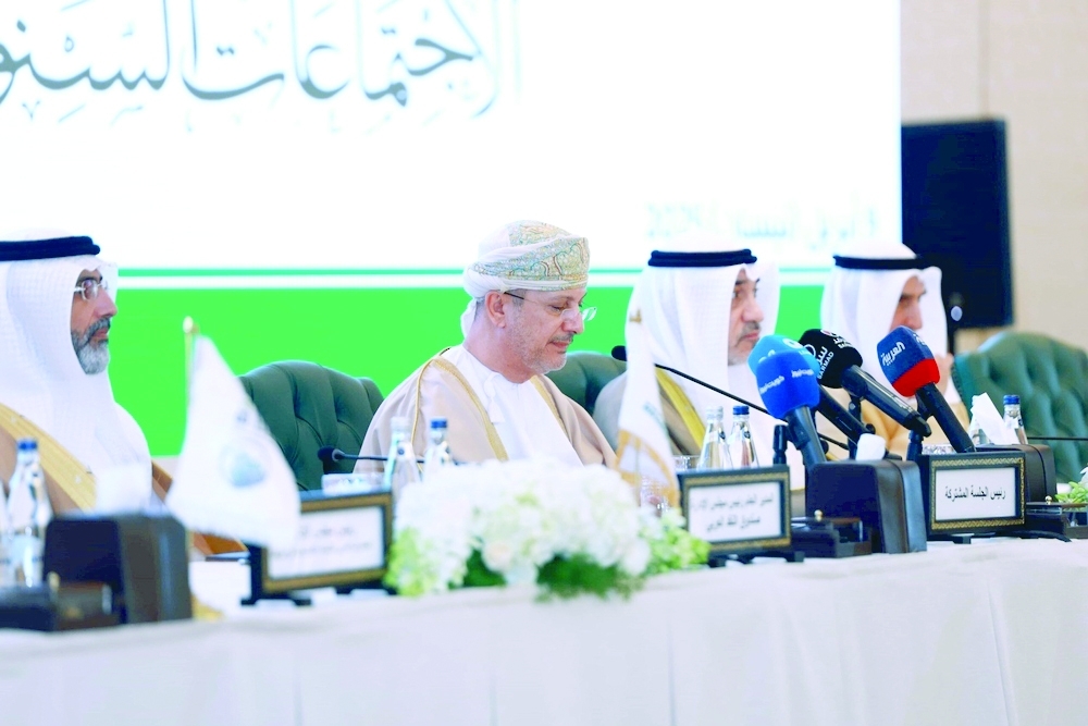 Oman’s delegation to the meetings was headed by Sultan bin Salim al Habsi, Minister of Finance. — ONA