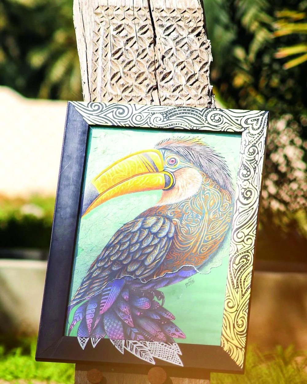 Creating high-quality paper from palm fronds and banana leaves