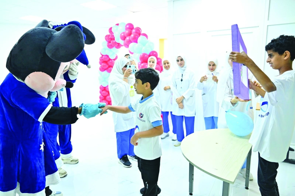 The event aimed to promote integration of children with autism spectrum disorders into society