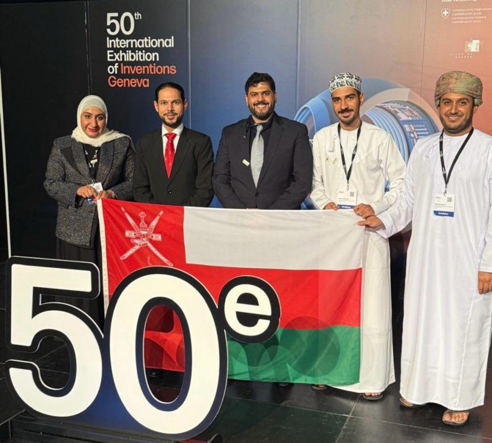 Oman bags 1 Gold, 2 Silver at Geneva Invention Expo