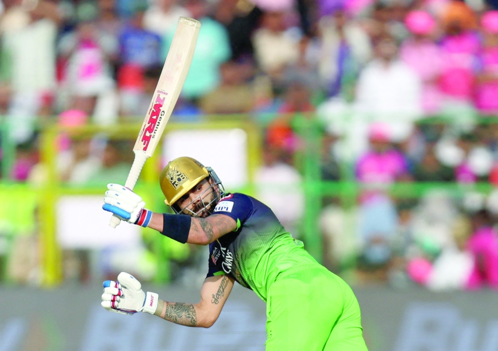 Royal Challengers Bengaluru's Virat Kohli in action REUTERS/Amit Dave