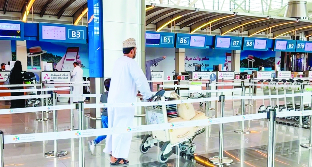 Muscat International Airport handled approximately 2,280,280 passengers in the first two months of 2025.
