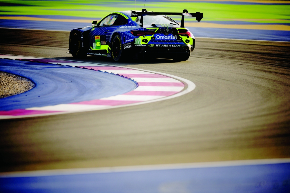 Ahmed al Harthy during the 2025 FIA World Endurance Championship Prologue in Doha.