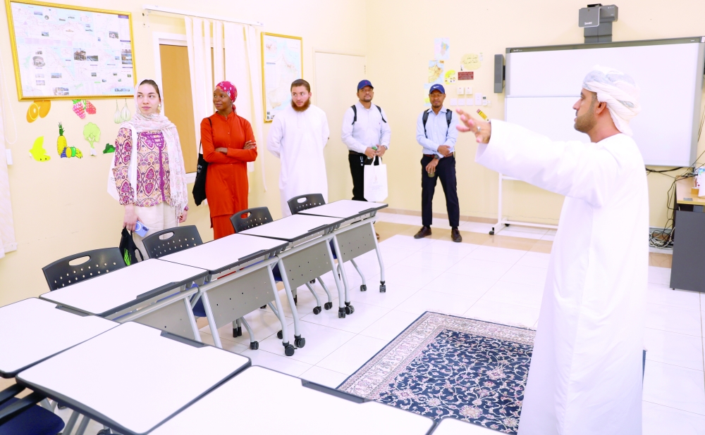 Students from 12 nationalities embark on Arabic programme