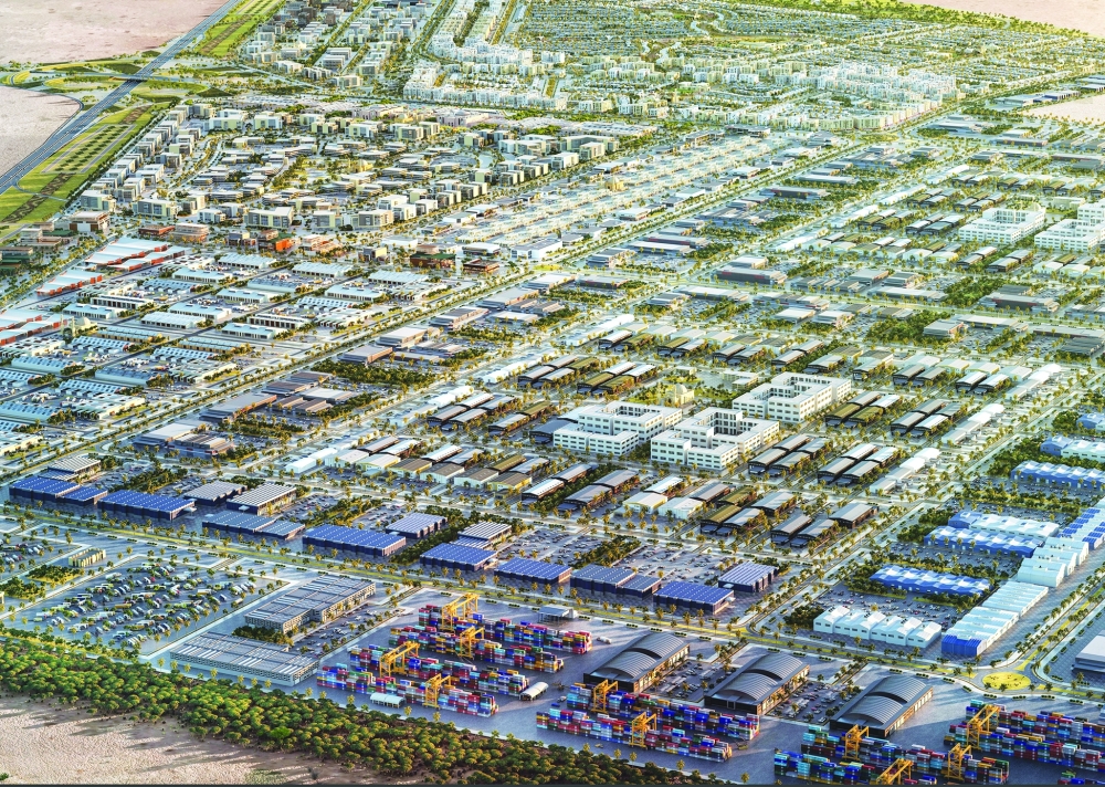 The development currently supports over 33 industrial and logistics projects under construction, spanning across six key economic sectors.