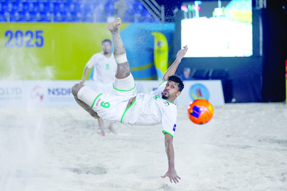Oman recently clinched gold in the GCC Beach Games in Muscat.