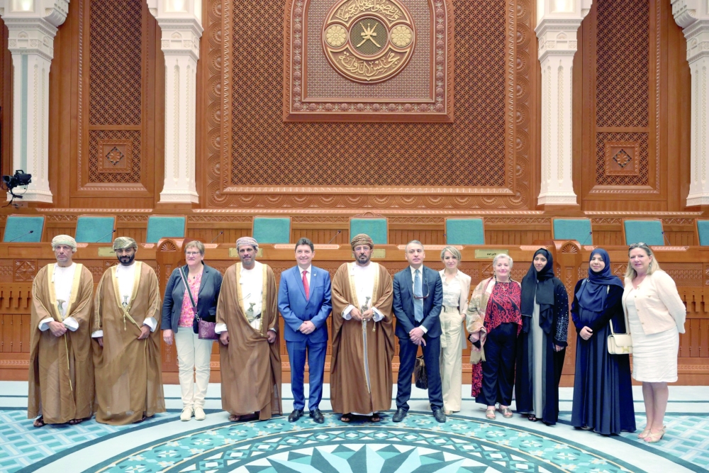 State Council welcomes France-GCC Parliamentary delegation