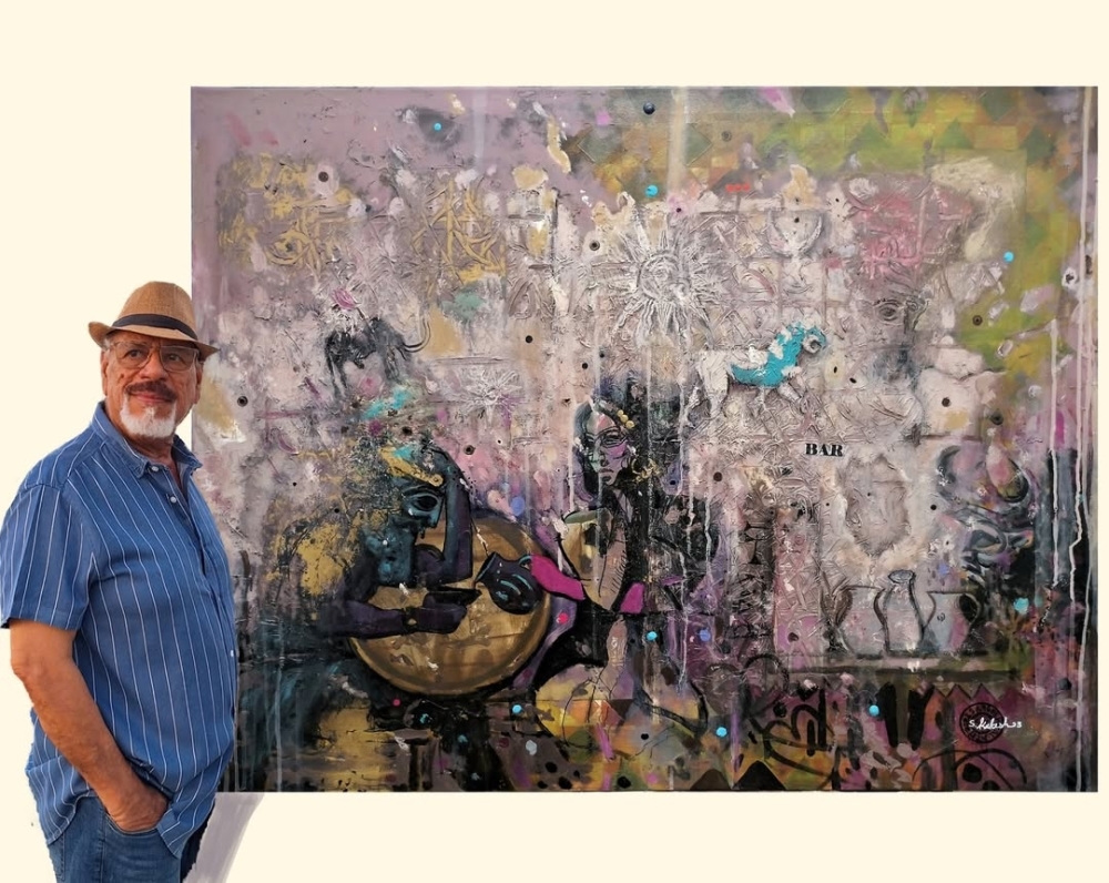 An artist's bold reimagination of the Epic of Gilgamesh at Stal Gallery