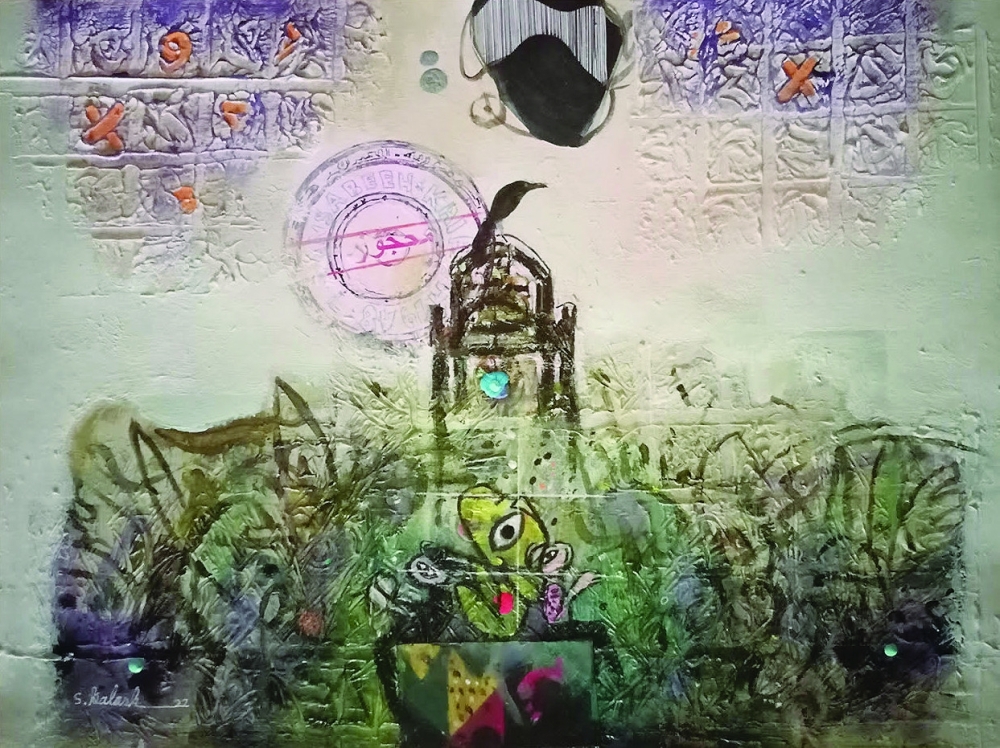 An artist's bold reimagination of the Epic of Gilgamesh at Stal Gallery