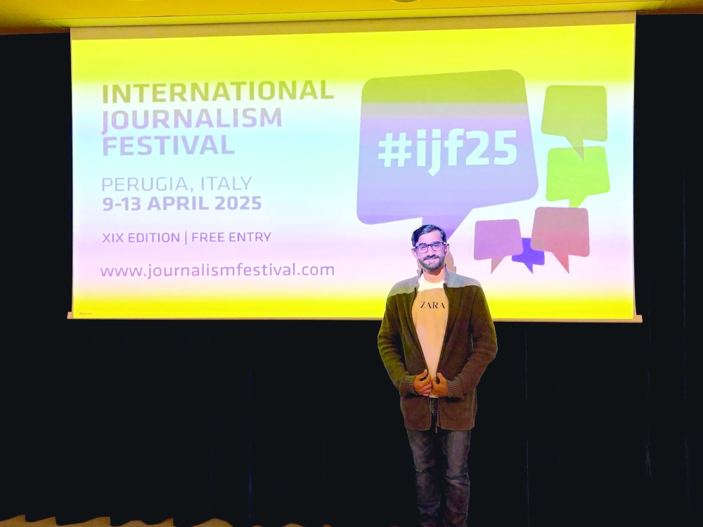 Oman at International Journalism Festival in Italy