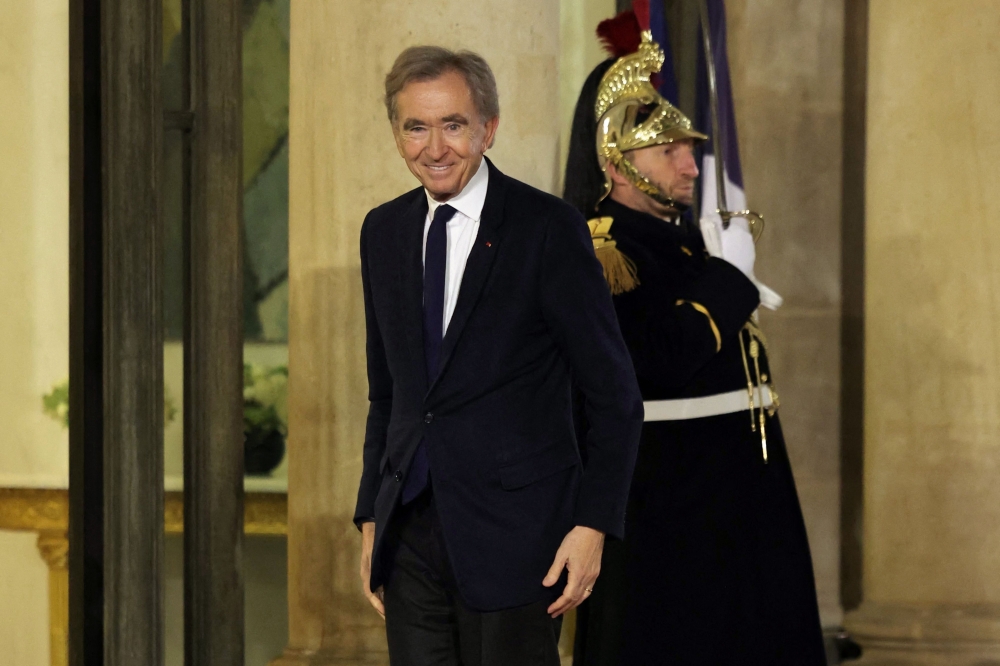 French businessman Bernard Arnault 