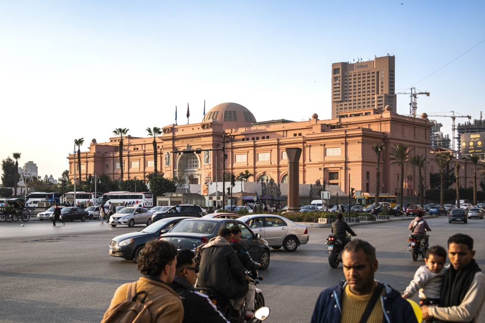 The Egyptian Museum in Tahrir Square in Cairo, Egypt, in February 2025. (Stephen Hiltner/The New York Times)
