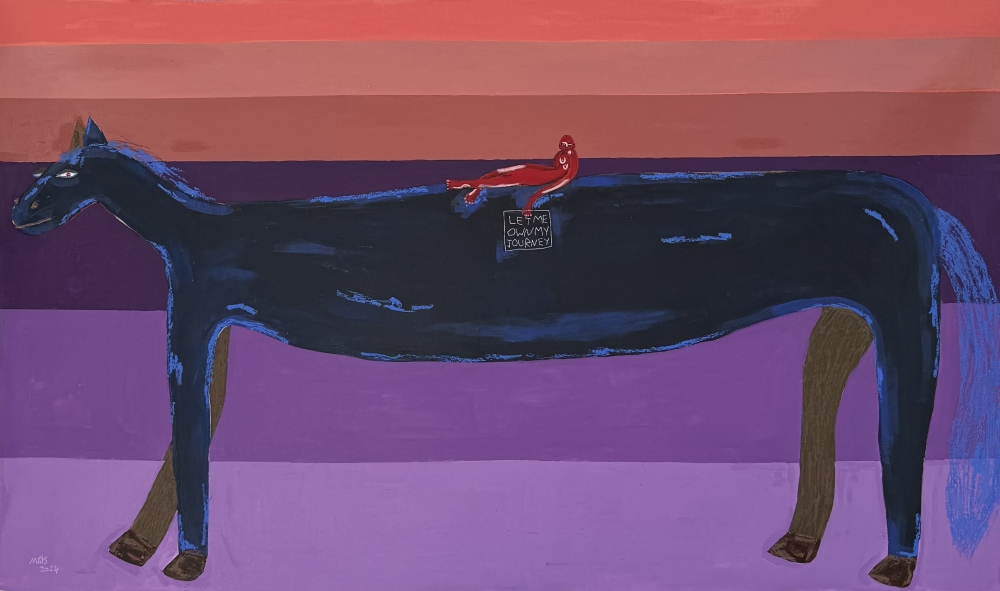 Omani artist explores impact of inherited narratives amidst region's biggest art fair