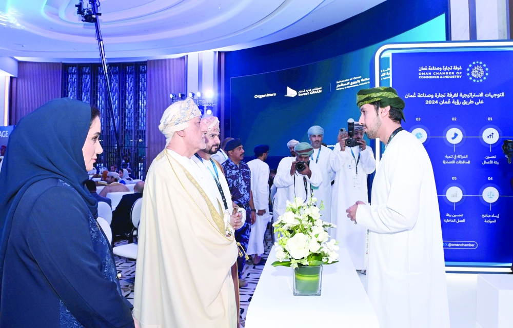 HH Sayyid Shihab bin Tarik al Said, Deputy Prime Minister for Defence Affairs, presided over the opening of the forum Advantage Oman.