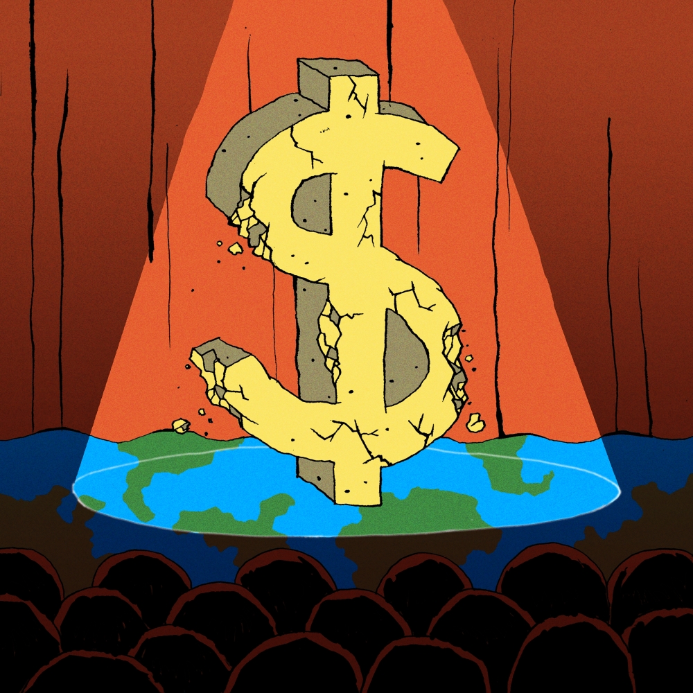 Participants at the International Monetary Fund and World Bank meetings this week reckoned with the prospect that the U.S. safe haven could lose its luster. (Christina Lee/The New York Times) 