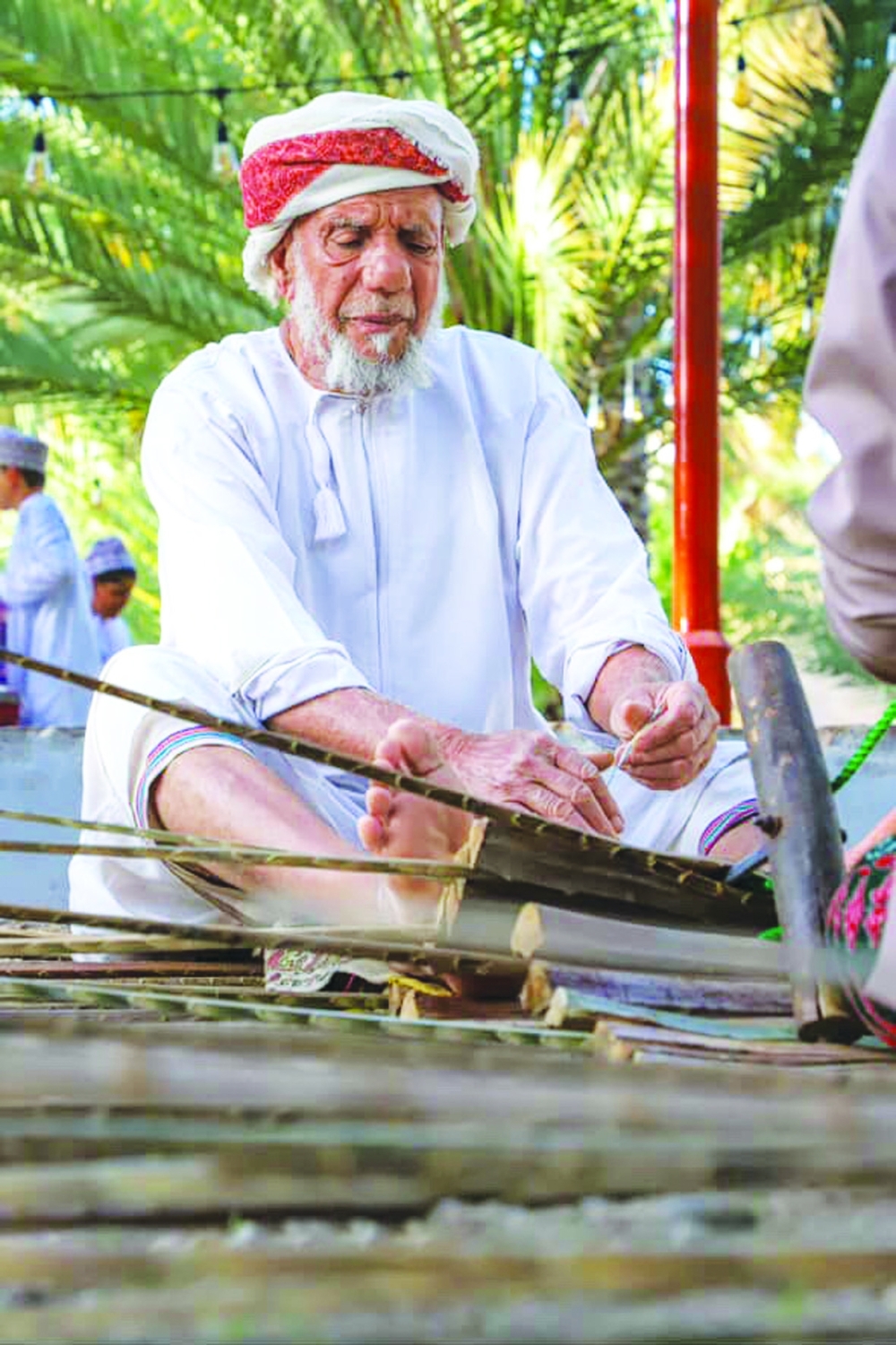 Zfanat Al Da’un: Traditional Omani craft of weaving with palm fronds