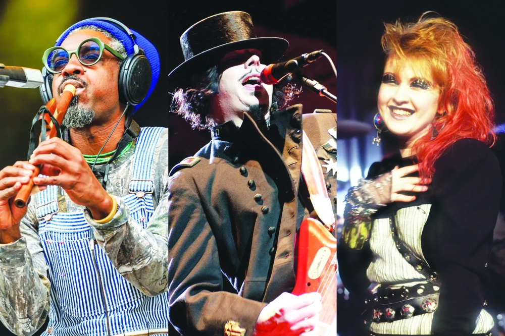 Outkast, White Stripes, Cyndi Lauper among Rock Hall inductees