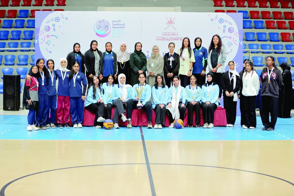 The tournament featured 18 schools from across Oman.