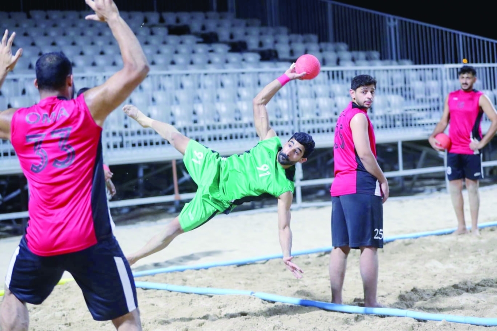 The Oman team entered the final stage of preparation.