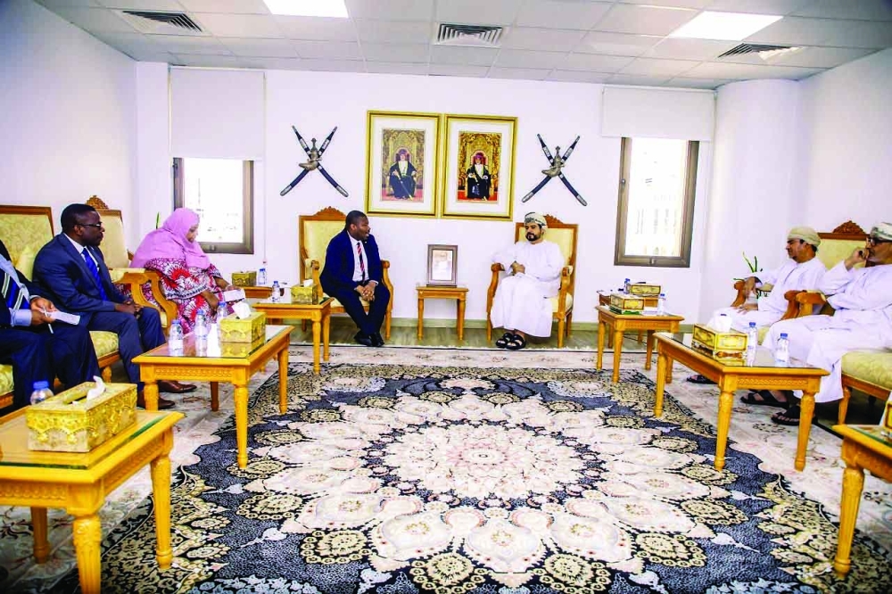 The Tanzanian delegation voiced strong interest in enhancing trade with Oman.
