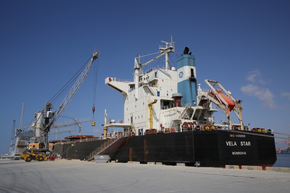 The MV Vela Star was chartered by Salalah Grains International DMCC, a subsidiary of Salalah Mills.