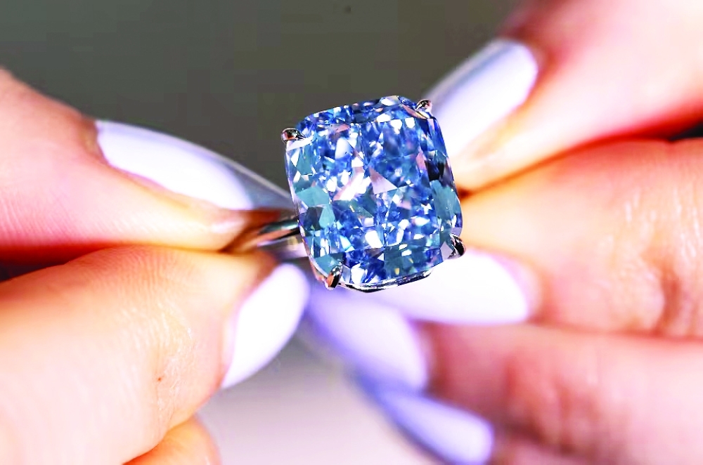 'Mediterranean Blue Diamond' could fetch $20 million at auction