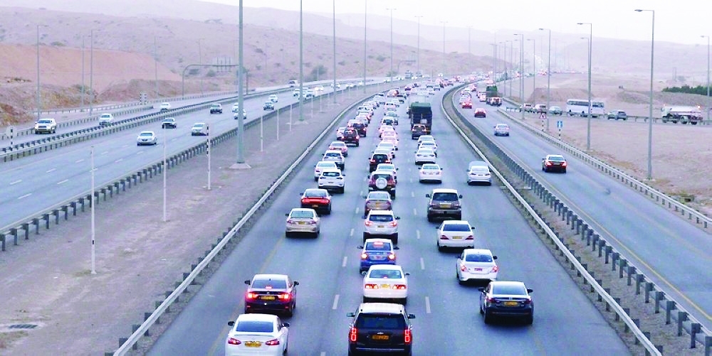 Over 1.8 million registered vehicles in Oman
