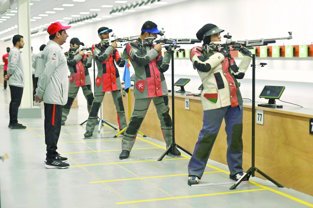 The shooting facility at the National Olympic Shooting Complex.