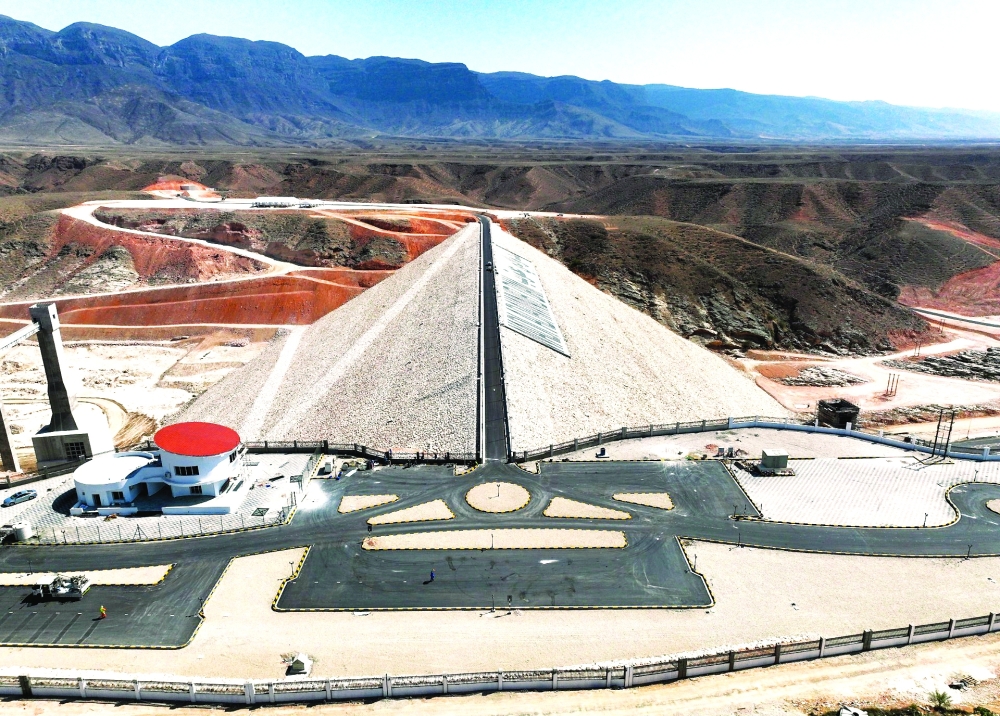 The dam boasts an integrated monitoring system that includes wells to check groundwater levels and leaks. - ONA