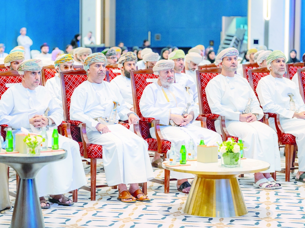 Dignitaries at the symposium on Wednesday.