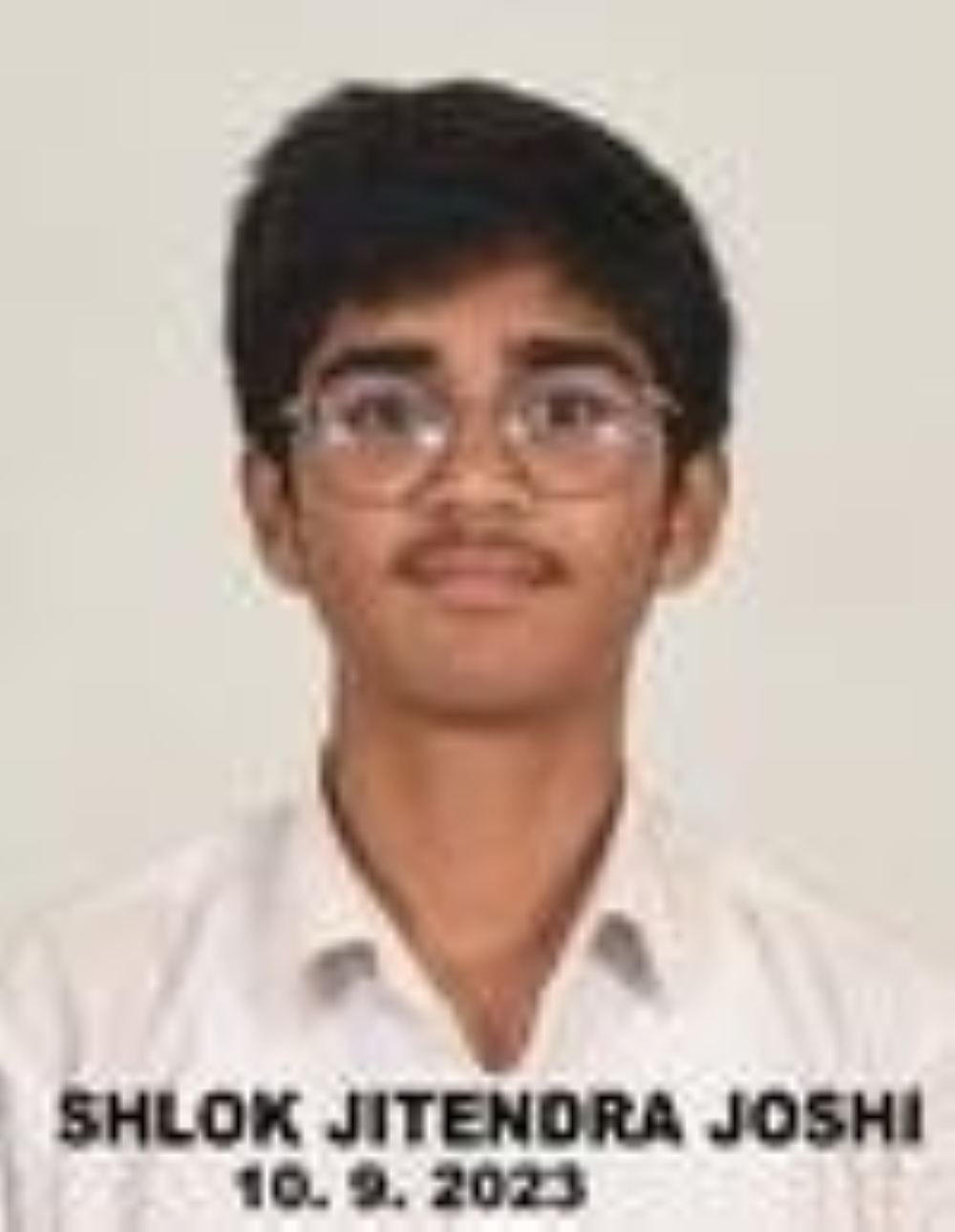 SHILOK JOSHI (98.6%)- CLASS X