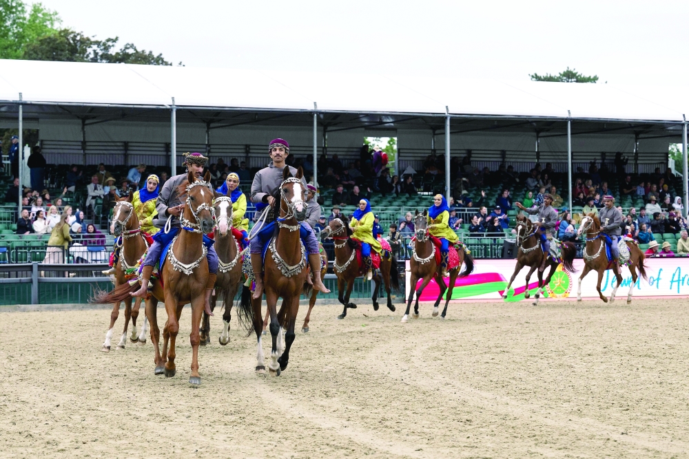 ''The participation of Oman in the Royal Windsor Horse Show underscores its commitment to showcasing national heritage on global platforms and strengthening cultural diplomacy.'' Dr Sarhan  