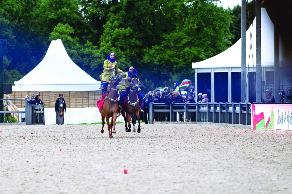 This is the fifth time the Royal Cavalry has participated in the prestigious event. 