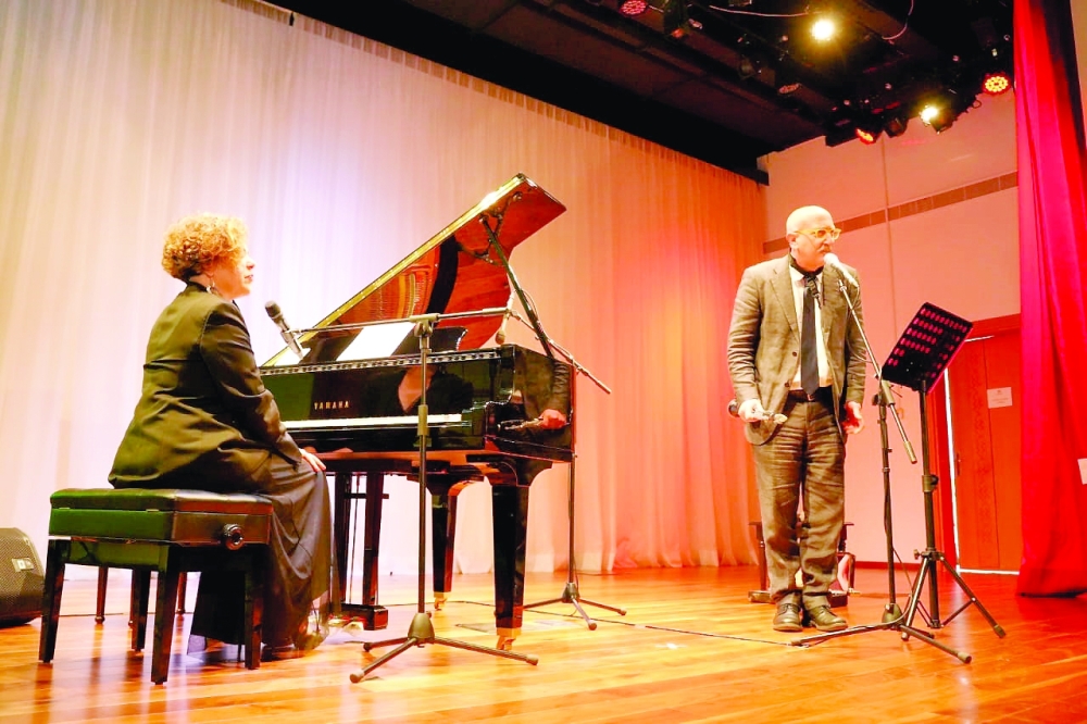 Renowned Italian jazz artists captivated the audience with a sophisticated performance.