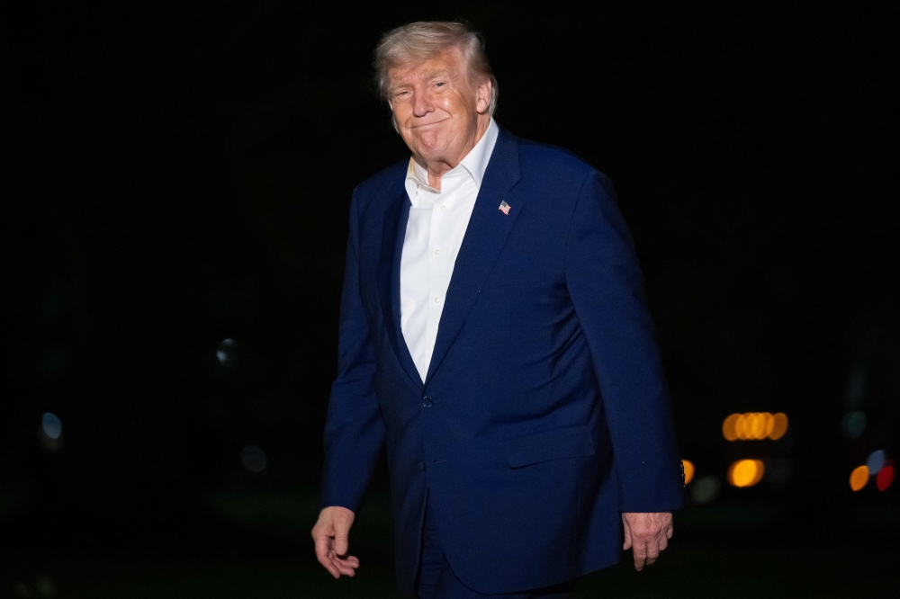 US President Donald Trump