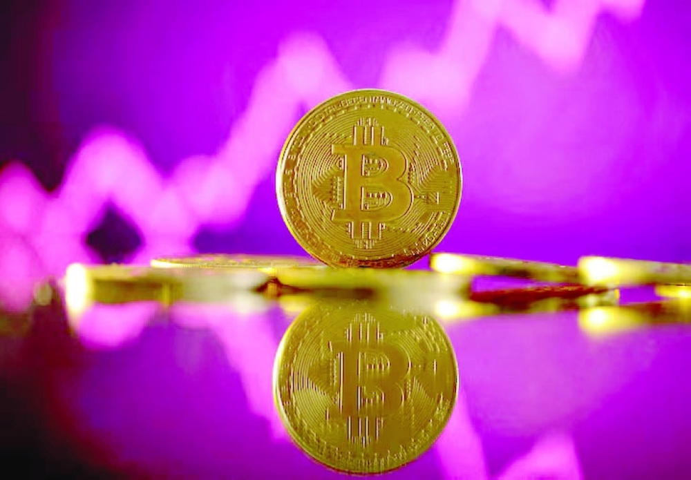 Bitcoin at times trades in a similar fashion to tech stocks that rise in value when investor sentiment is high— Reuters