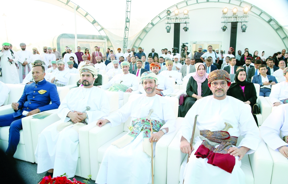 Dignitaries at the launch.