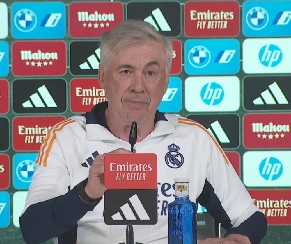  Real Madrid manager Carlo Ancelotti